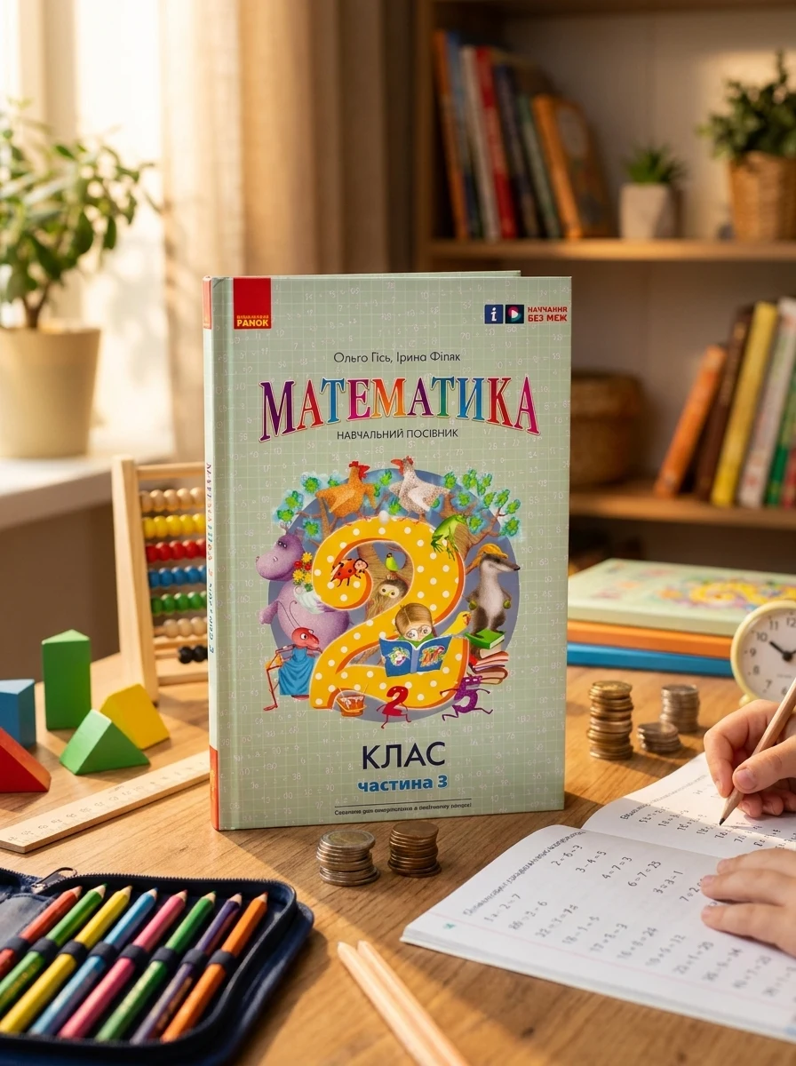 Математика. 2 клас. Навчальний посібник. Частина 3 (у 3-х частинах) до підручника Гісь О.М. та ін.