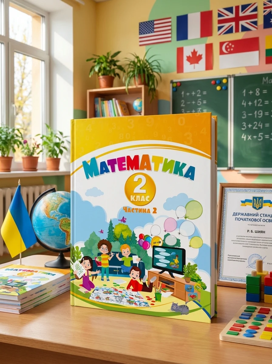 Математика. 2 клас. Навчальний посібник у 3-х частинах. Частина 2