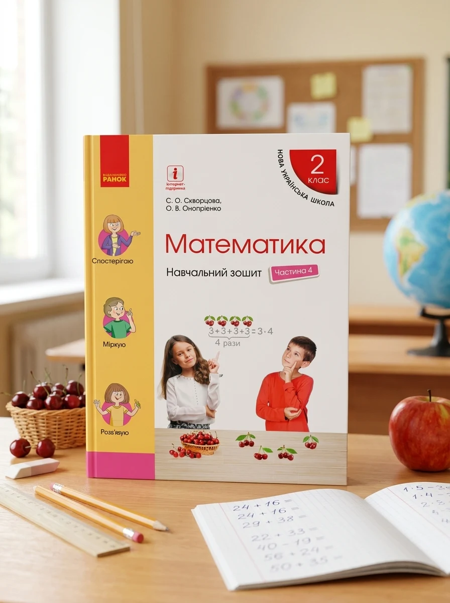 Математика. 2 клас. Навчальний зошит у 4 частинах. Частина 4 — Дитяча література