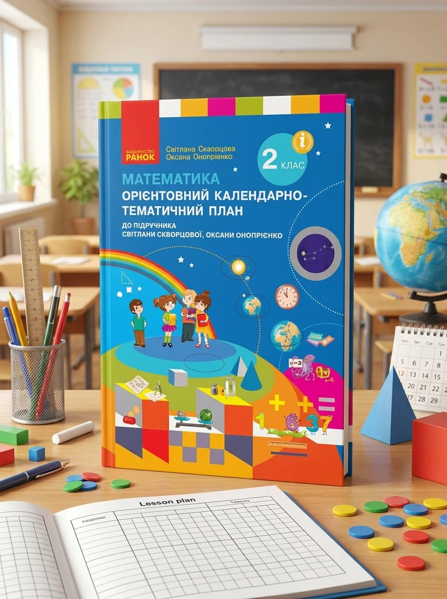 Математика. 2 клас. Орієнтовний календарно-тематичний план до підручника Світлани Скворцової — Вивчення мов