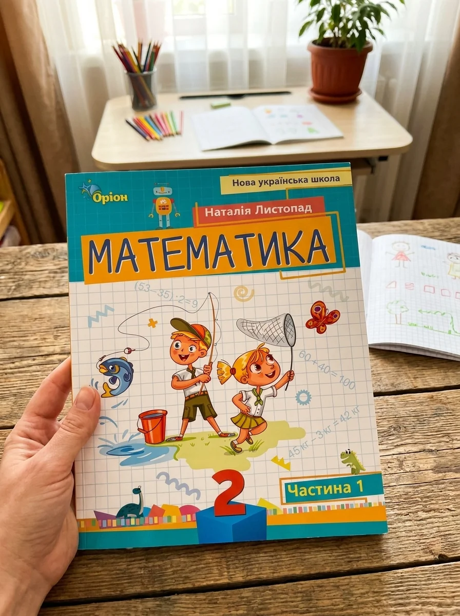 Математика 2 клас. Посібник. Частина 1 — Вивчення мов