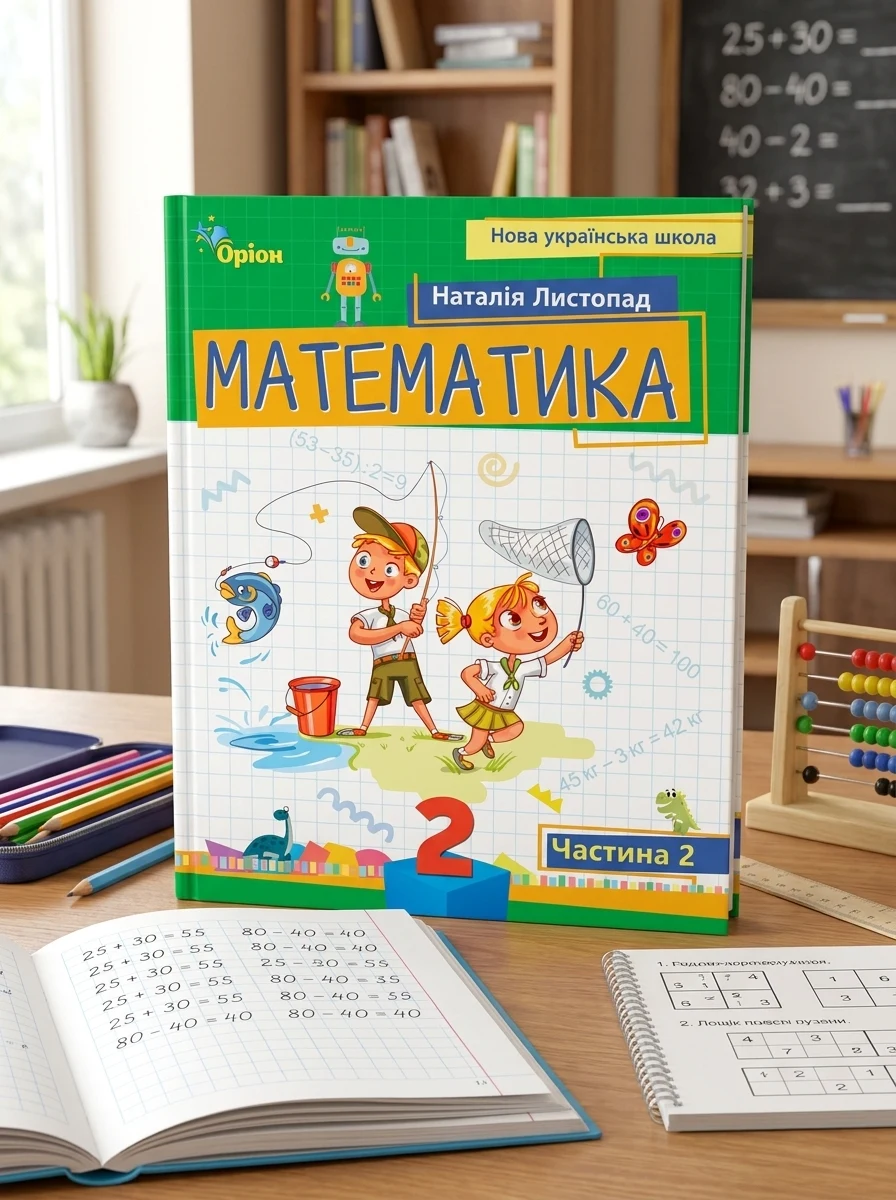 Математика 2 клас. Посібник. Частина 2 — Дитяча література