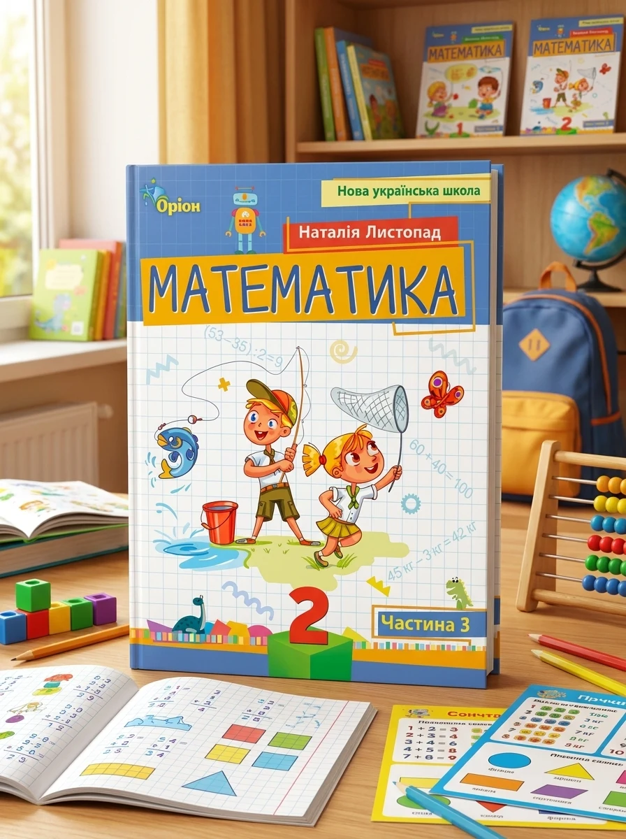 Математика 2 клас. Посібник. Частина 3 — Дитяча література