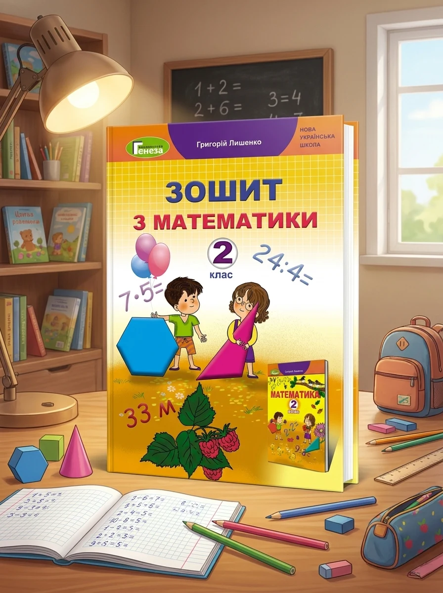 Математика 2 клас. Робочий зошит — Дитяча література