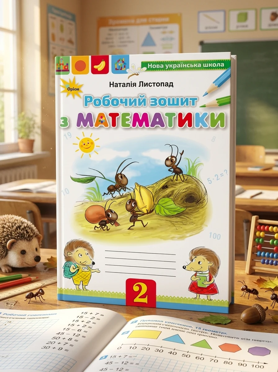 Математика 2 клас. Робочий зошит