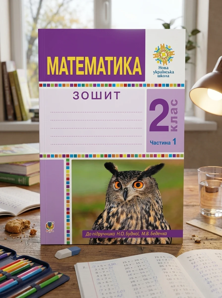 Математика. 2 клас. Робочий зошит. Частина 1 — Дитяча література