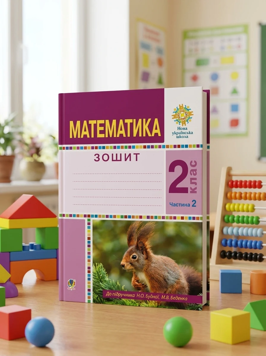 Математика. 2 клас. Робочий зошит. Частина 2 — Дитяча література