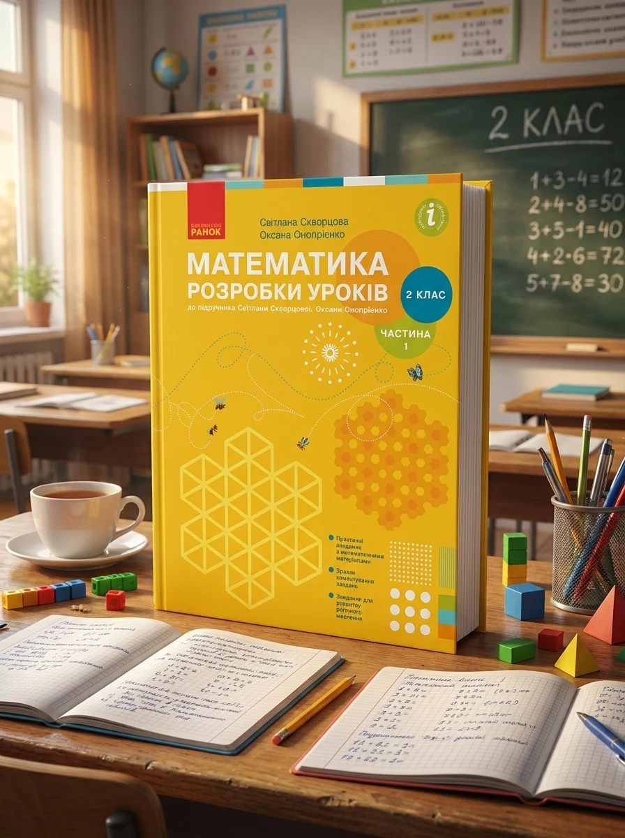 Математика. 2 клас. Розробки уроків. Частина 1 — фото 2