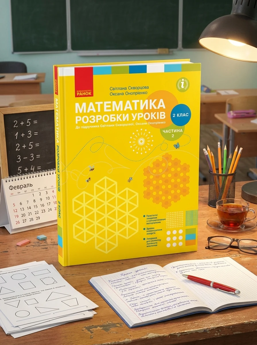 Математика. 2 клас. Розробки уроків. Частина 2 — фото 2