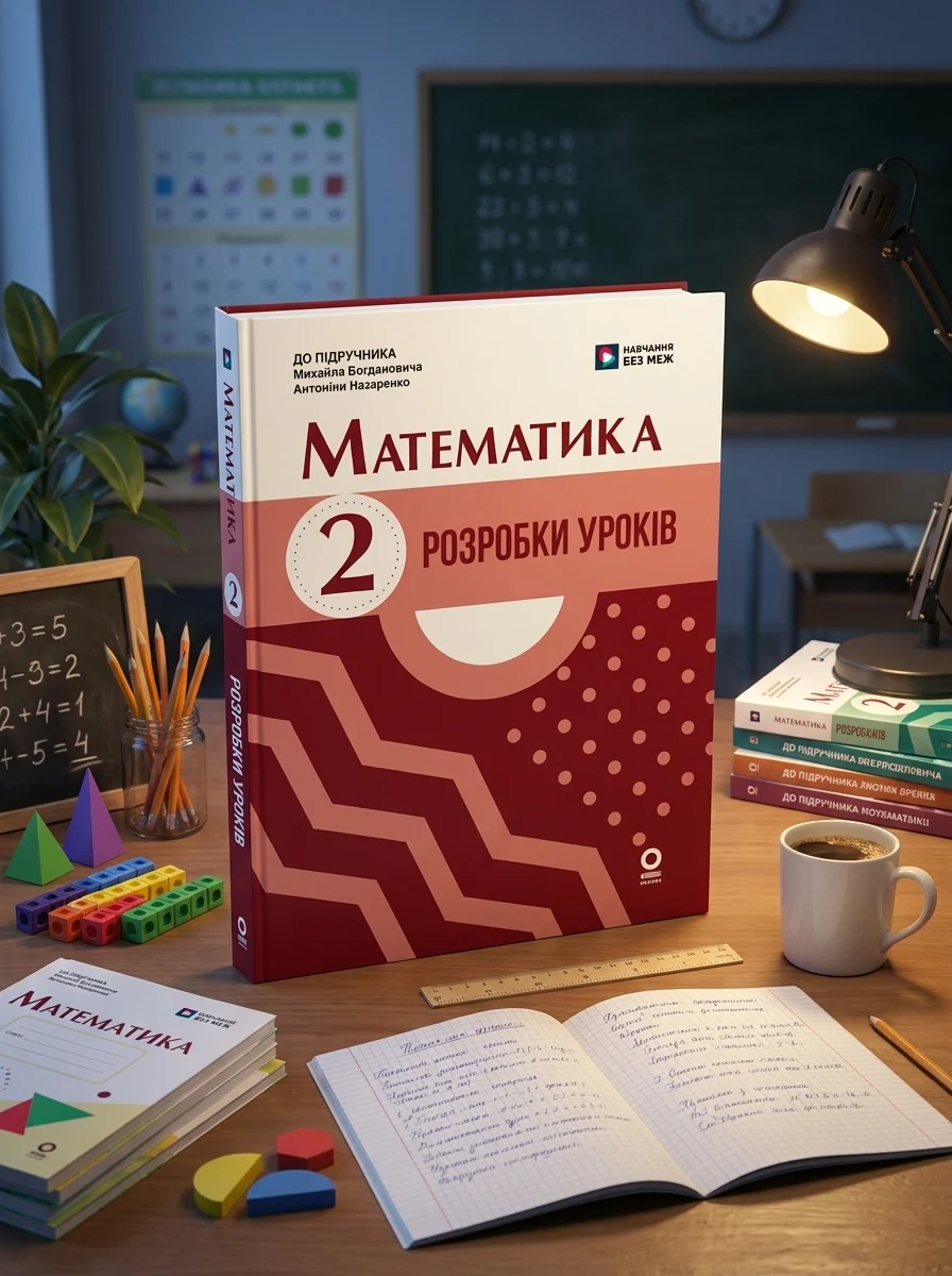 Математика. 2 клас. Розробки уроків. До підручника М. Богдановича, А. Назаренко