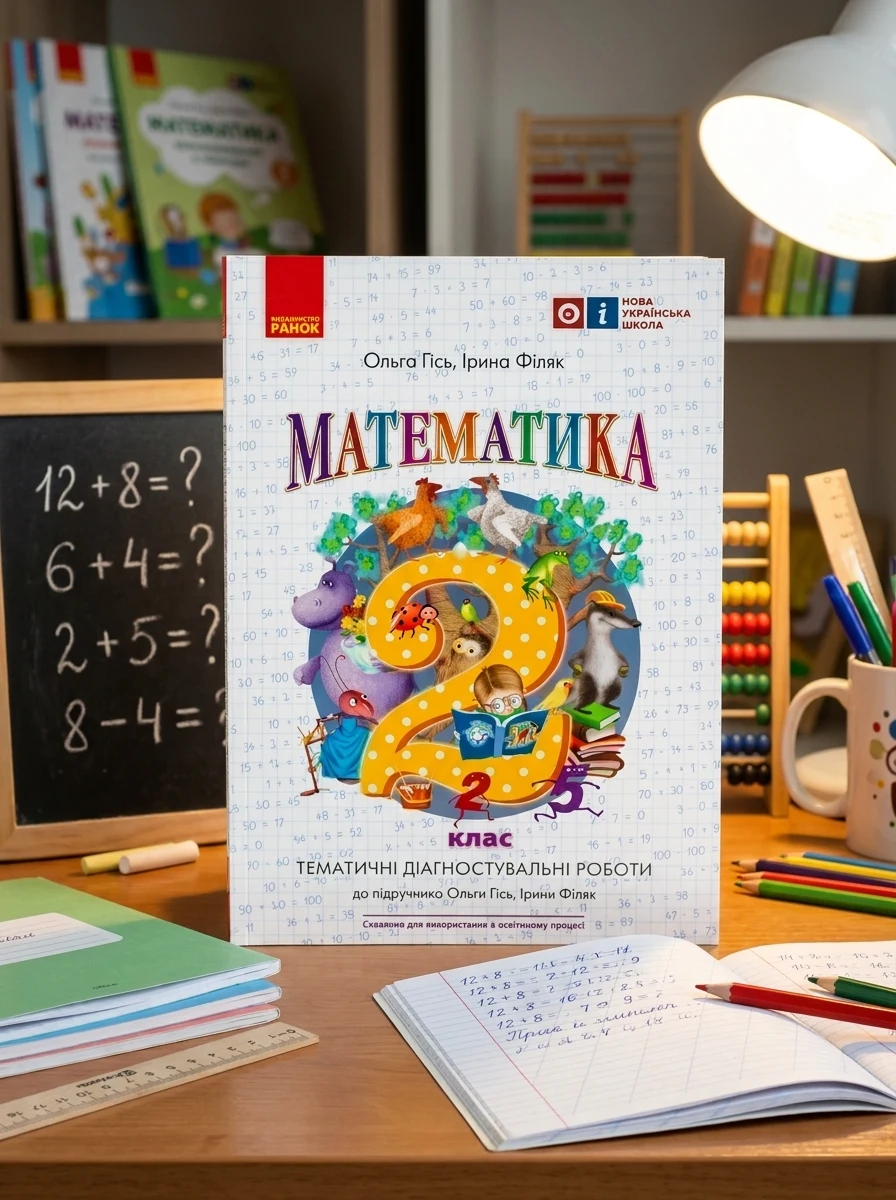 Математика. 2 клас. Тематичні діагностувальні роботи — Вивчення мов