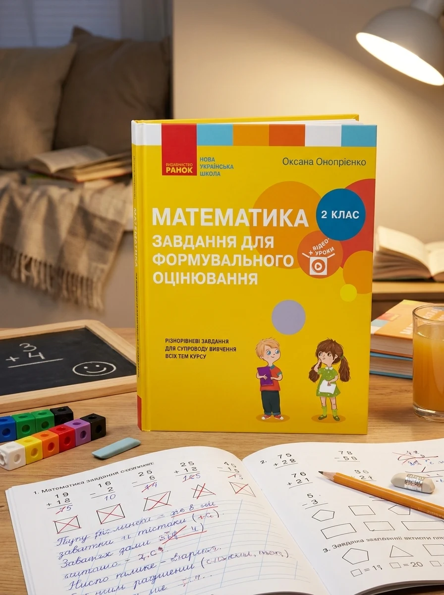 Математика. 2 клас. Завдання для формувального оцінювання — Дитяча література
