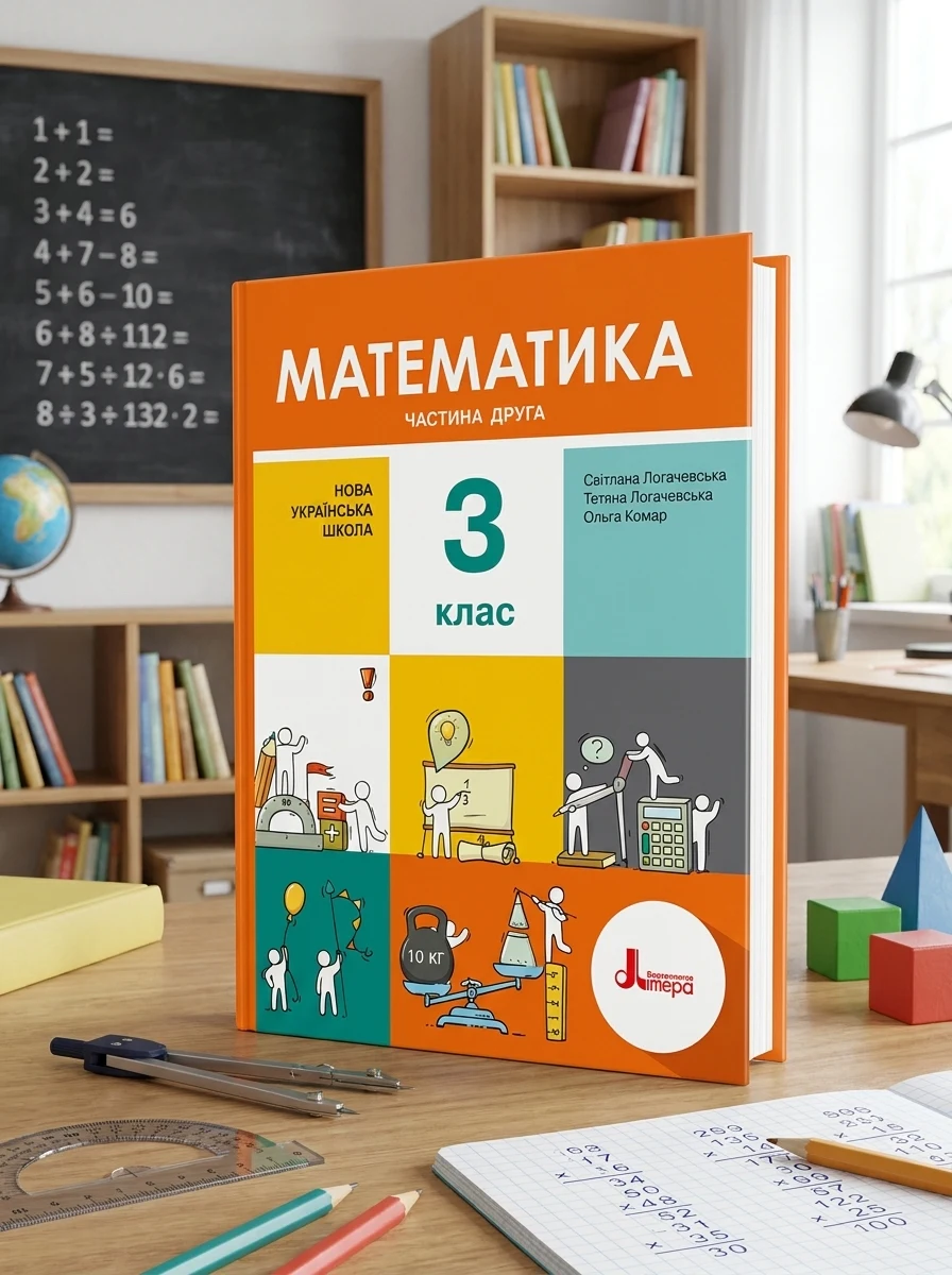 Математика. 3 клас. Частина 2 — Вивчення мов