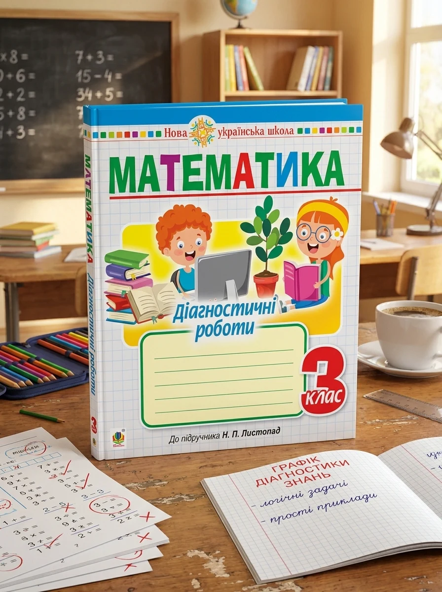 Математика. 3 клас. Діагностичні роботи — Дім, сім'я, релігія