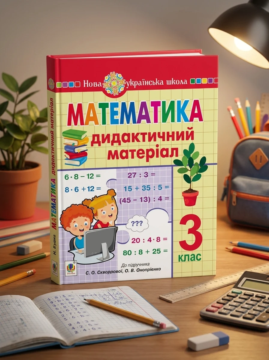 Математика. 3 клас. Дидактичний матеріал — фото 2
