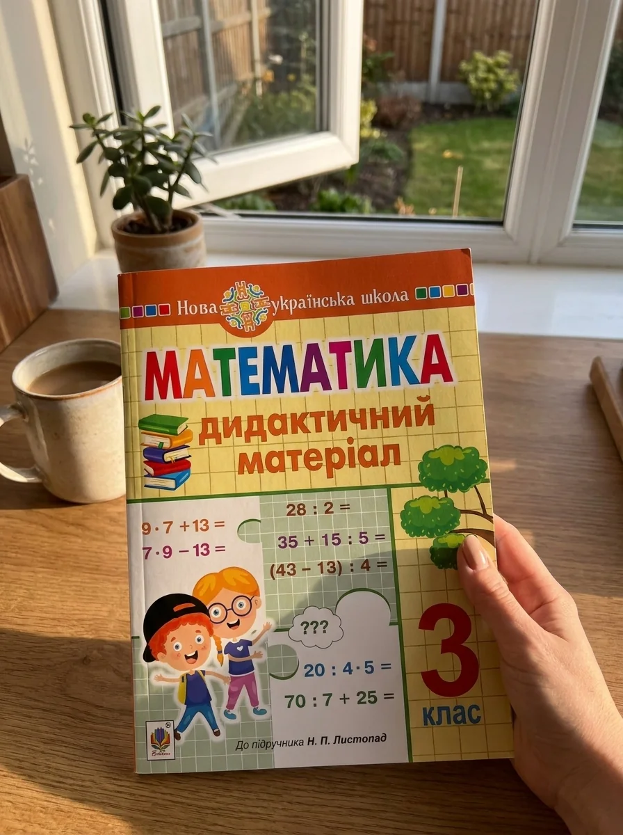 Математика. 3 клас. Дидактичний матеріал — Дитяча література