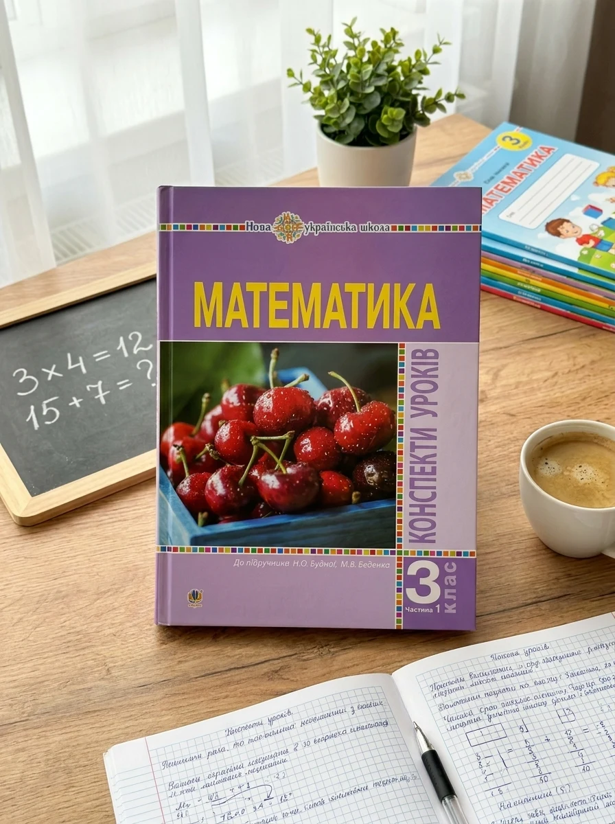 Математика. 3 клас. Конспекти уроків.Частина 1 — фото 2