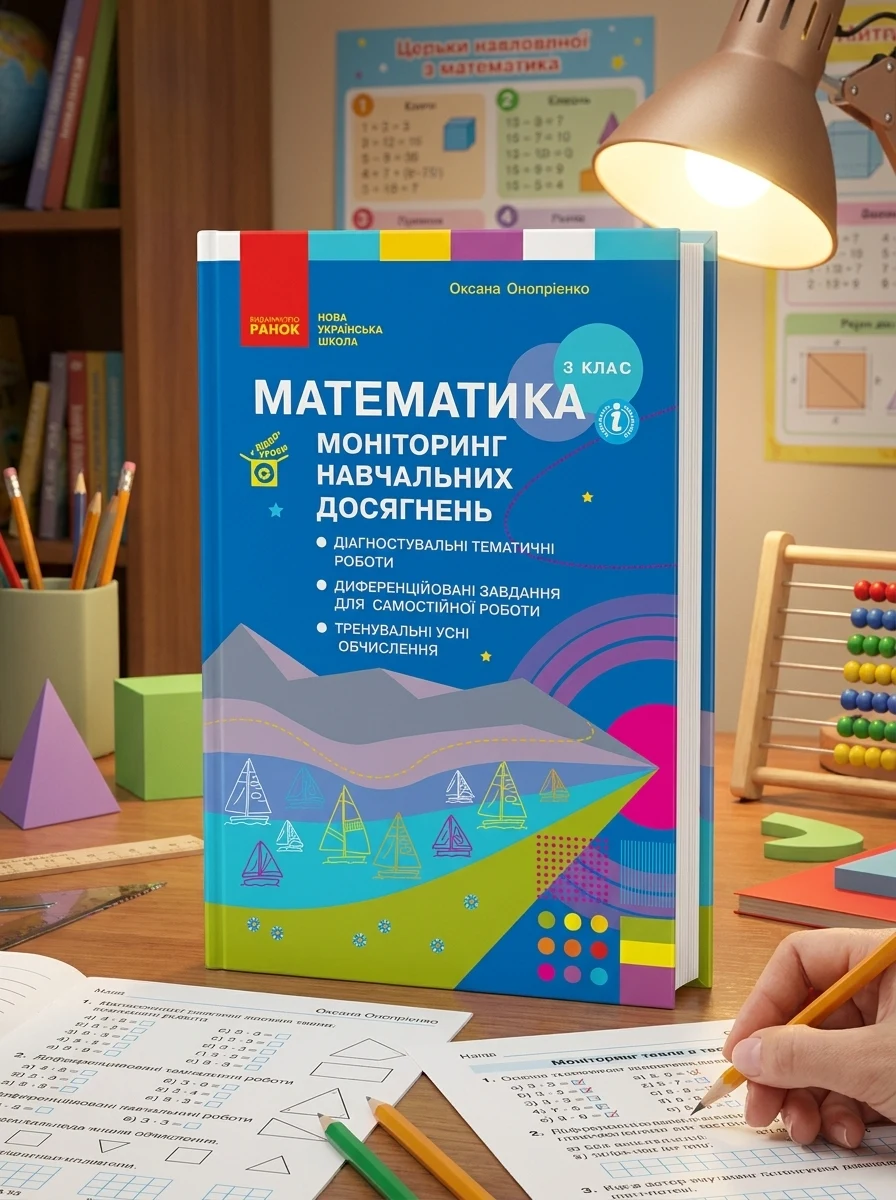 Математика 3 клас. Моніторинг навчальних досягнень