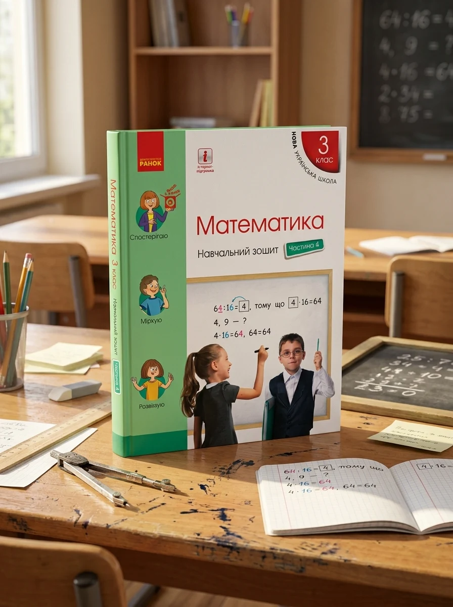 Математика. 3 клас. Навчальний зошит у 4 частинах. Частина 4 — Дитяча література