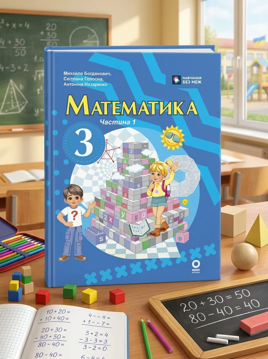 Математика. 3 клас. Підручник. Частина 1 — Дім, сім'я, релігія