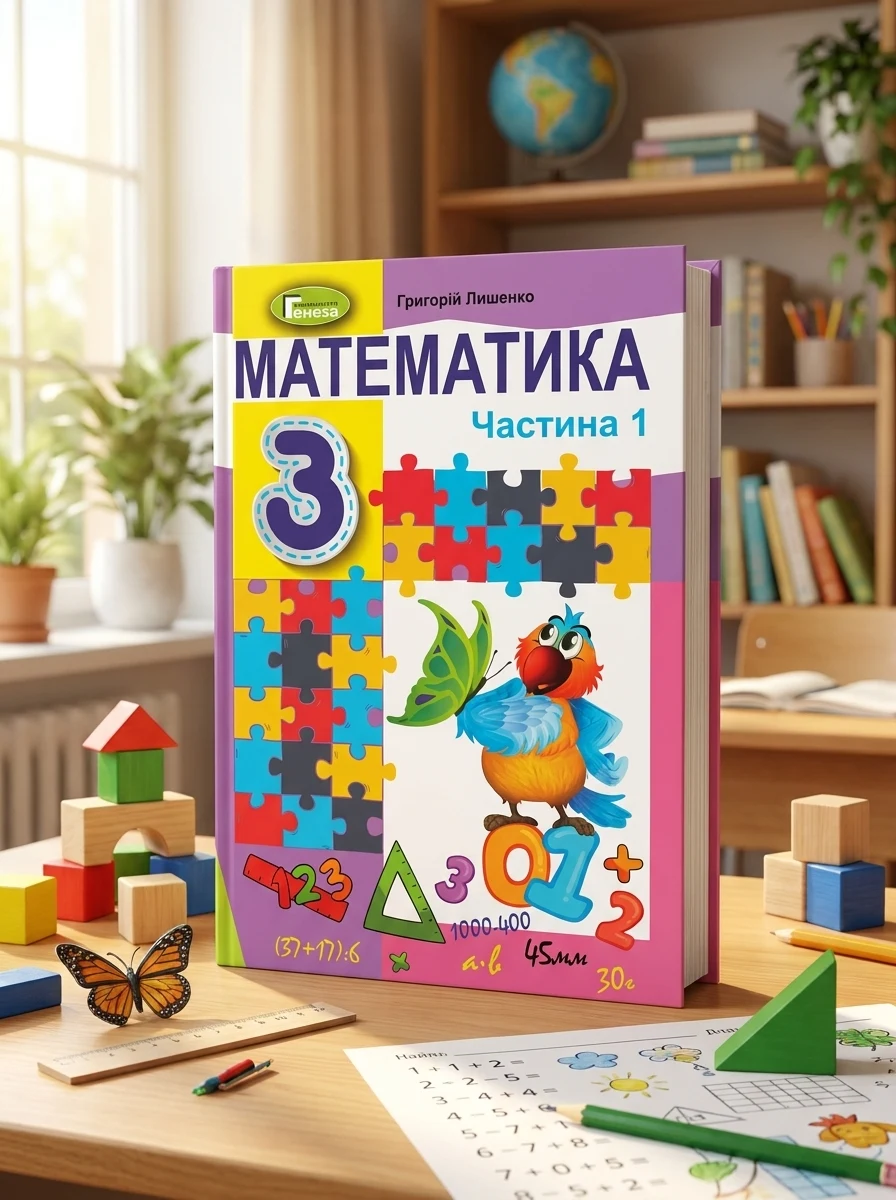 Математика 3 клас. Підручник. Частина 1 — Дитяча література