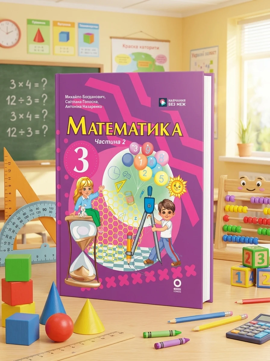 Математика. 3 клас. Підручник. Частина 2 — Вивчення мов