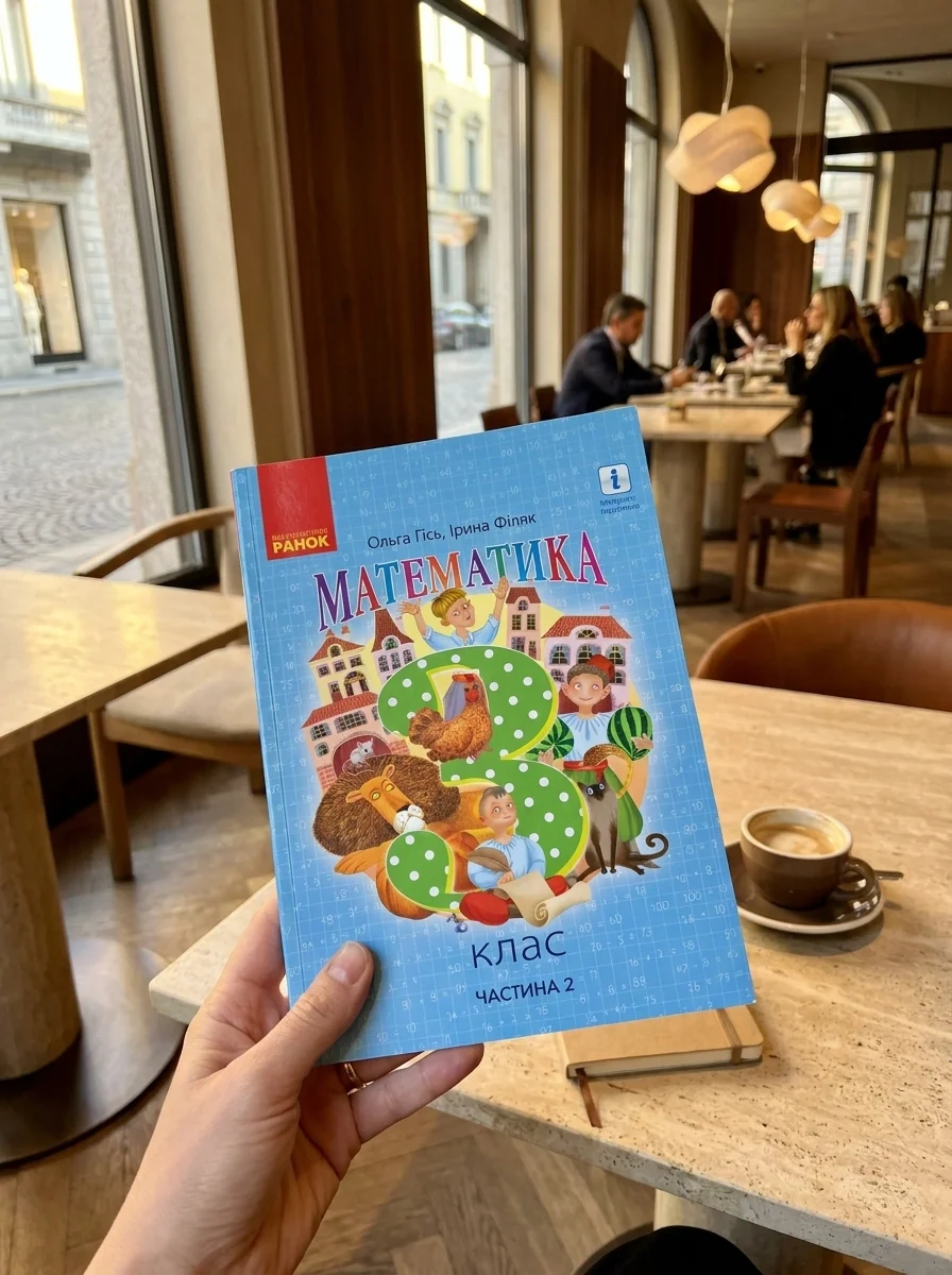 Математика. 3 клас. Підручник Гісь О.М. Філяк І.В. Частина 2 — Дитяча література