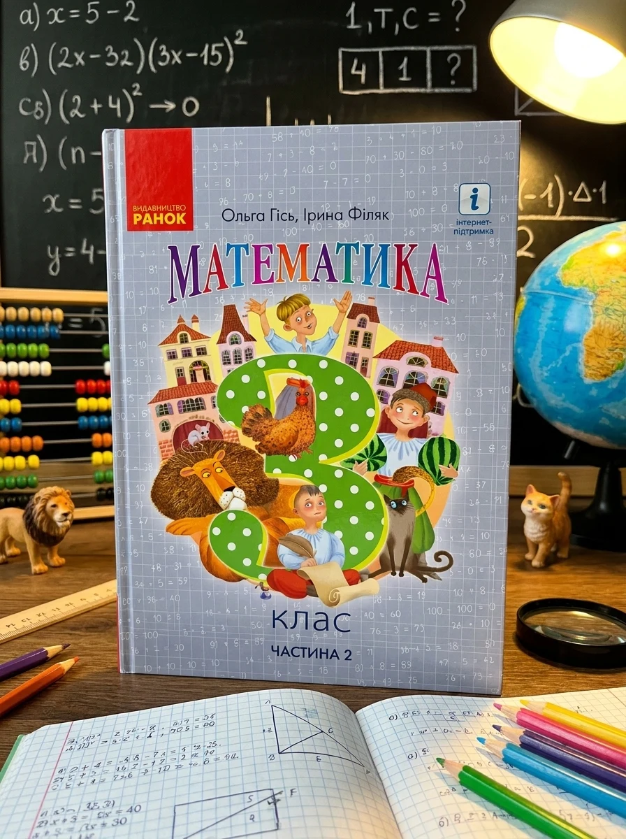 Математика. 3 клас. Підручник Гісь О.М. Філяк І.В. Частина 2