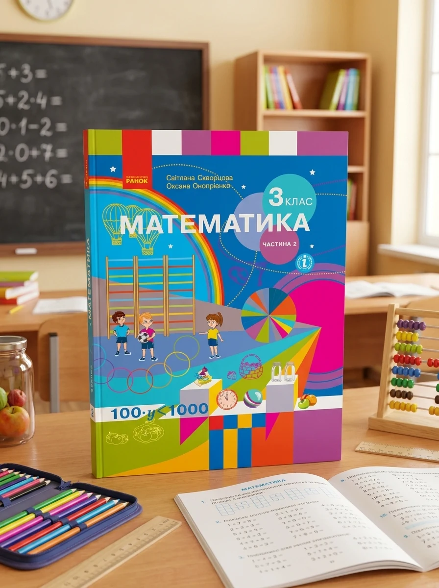 Математика. 3 клас. Підручник Скворцова С.О. Онопрієнко О.В. Частина 2 — Вивчення мов