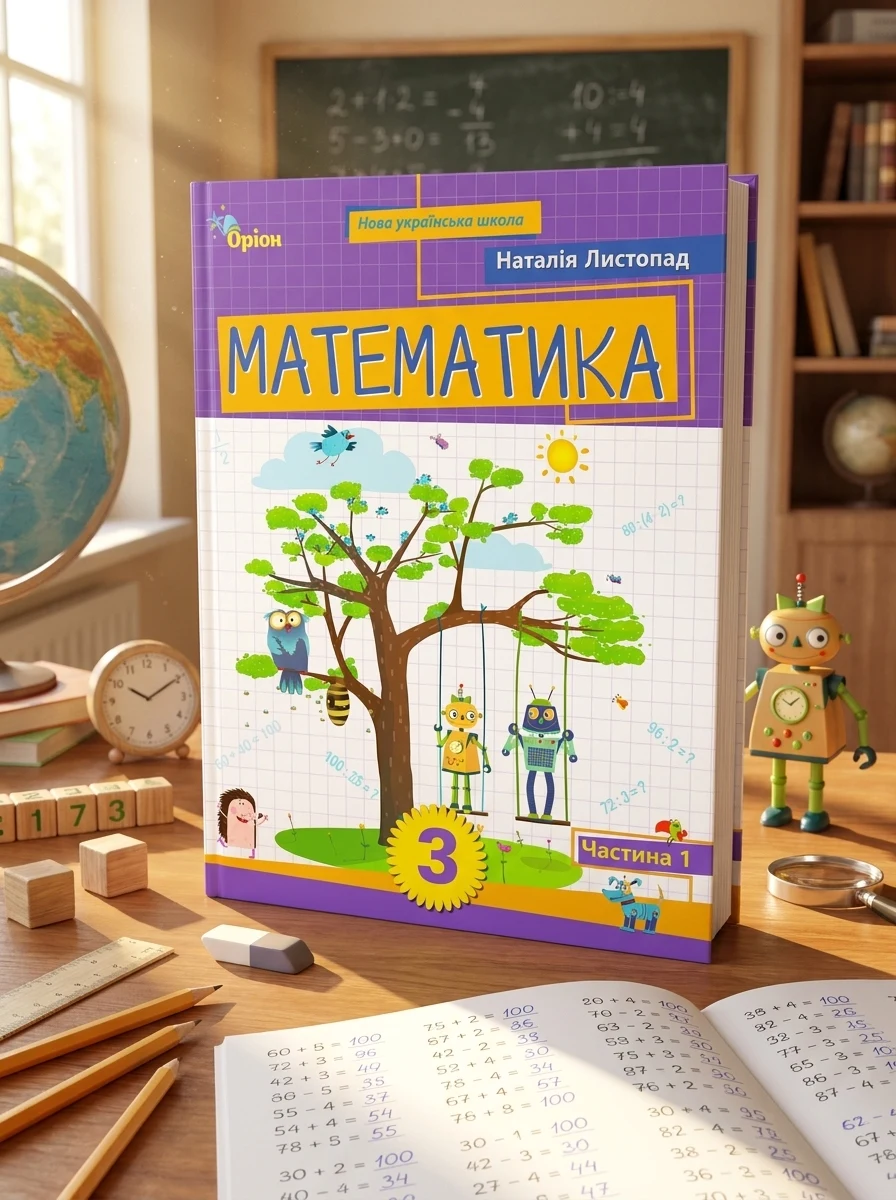 Математика. 3 клас. Посібник. Частина 1 — Дитяча література