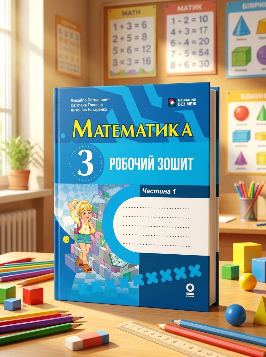 Математика. 3 клас. Робочий зошит. Частина 1 — Дім, сім'я, релігія