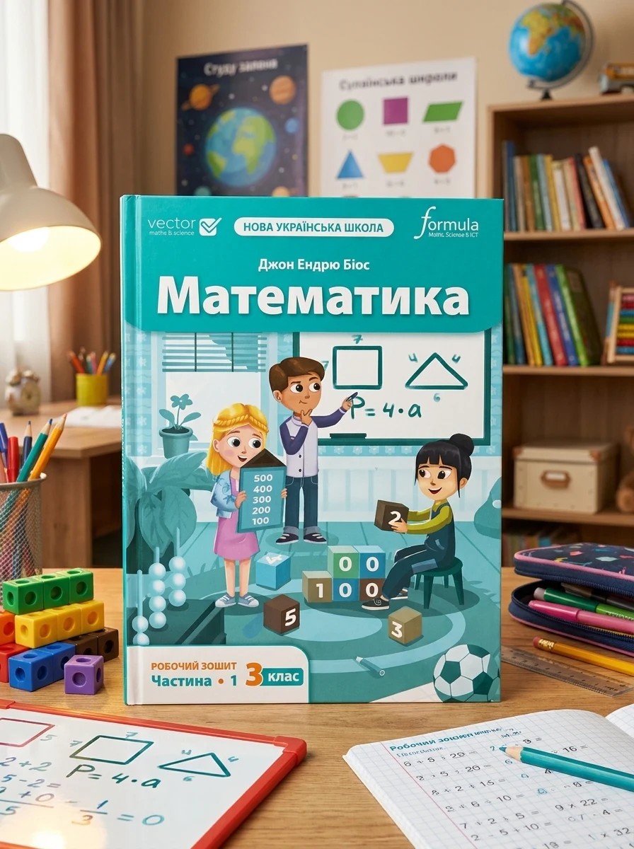 Математика 3 клас. Робочий зошит. Частина 1 — Дитяча література