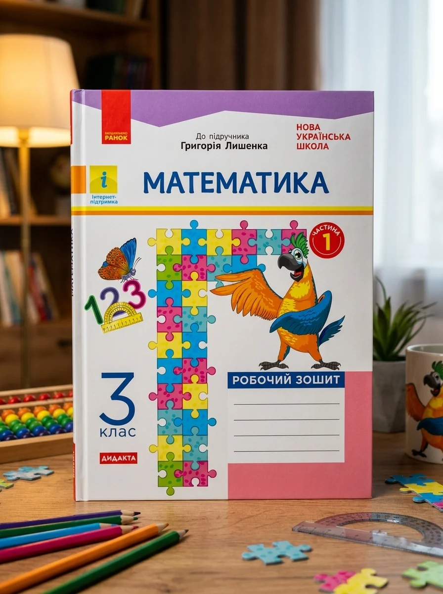 Математика. 3 клас. Робочий зошит до підручника Г. Лишенка. У 2-х частинах. Частина 1 — Дитяча література
