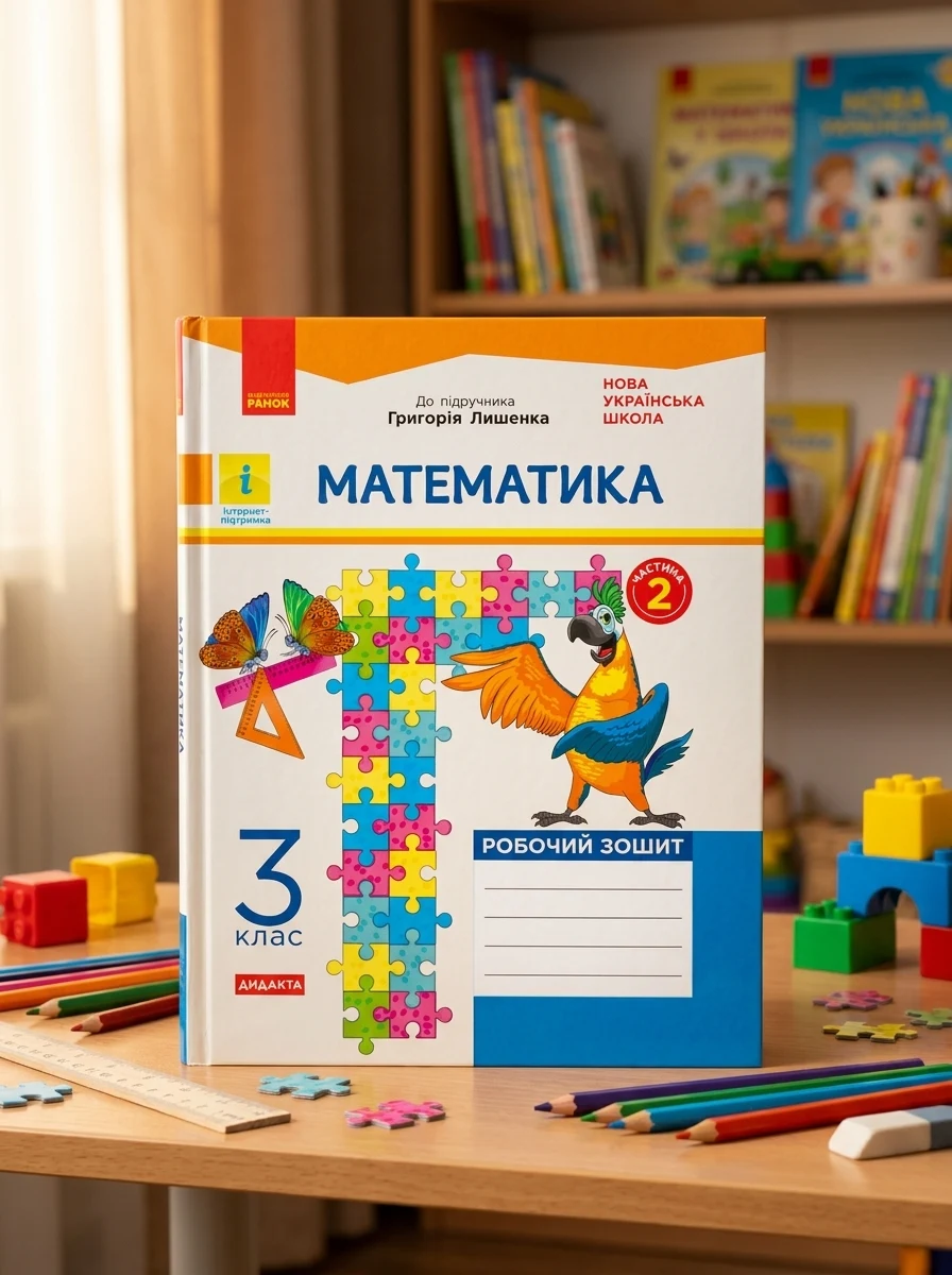 Математика. 3 клас. Робочий зошит до підручника Г. Лишенка. У 2-х частинах. Частина 2 — Вивчення мов