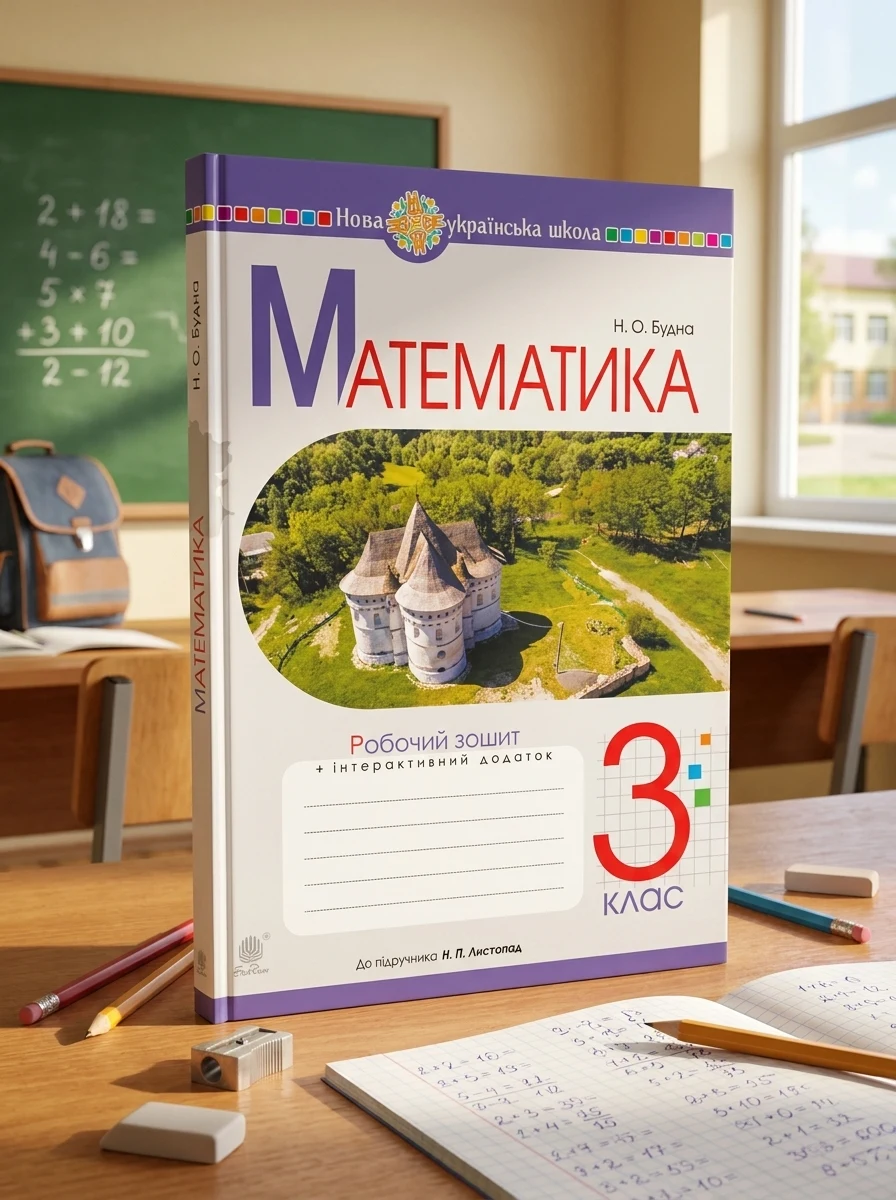 Математика. 3 клас. Робочий зошит (до підручника Листопад Н.П.) — фото 2