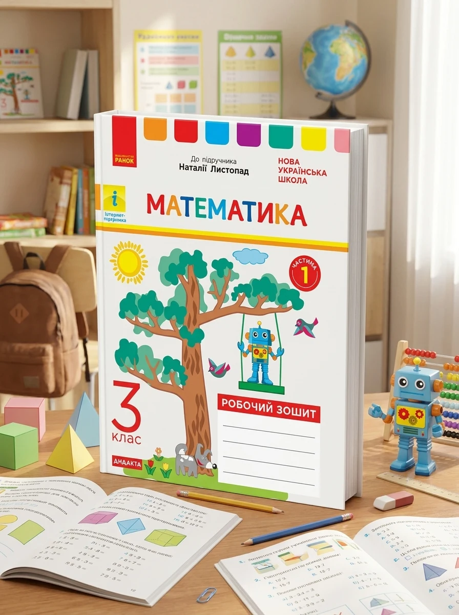 Математика. 3 клас. Робочий зошит до підручника Н. Листопад. У 2-х частинах. Частина 1, — Вивчення мов