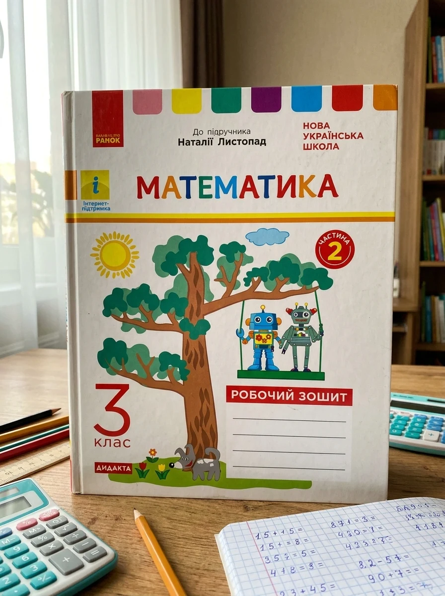 Математика. 3 клас. Робочий зошит до підручника Н. Листопад. У 2-х частинах. Частина 2, — Дитяча література