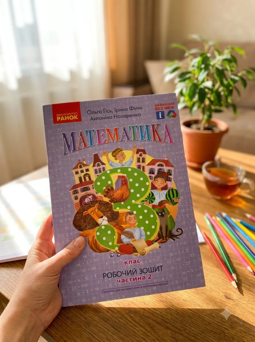 Математика. 3 клас. Робочий зошит до підручника О. Гісь, І. Філяк. У 2-х частинах. Частина 2 — Вивчення мов