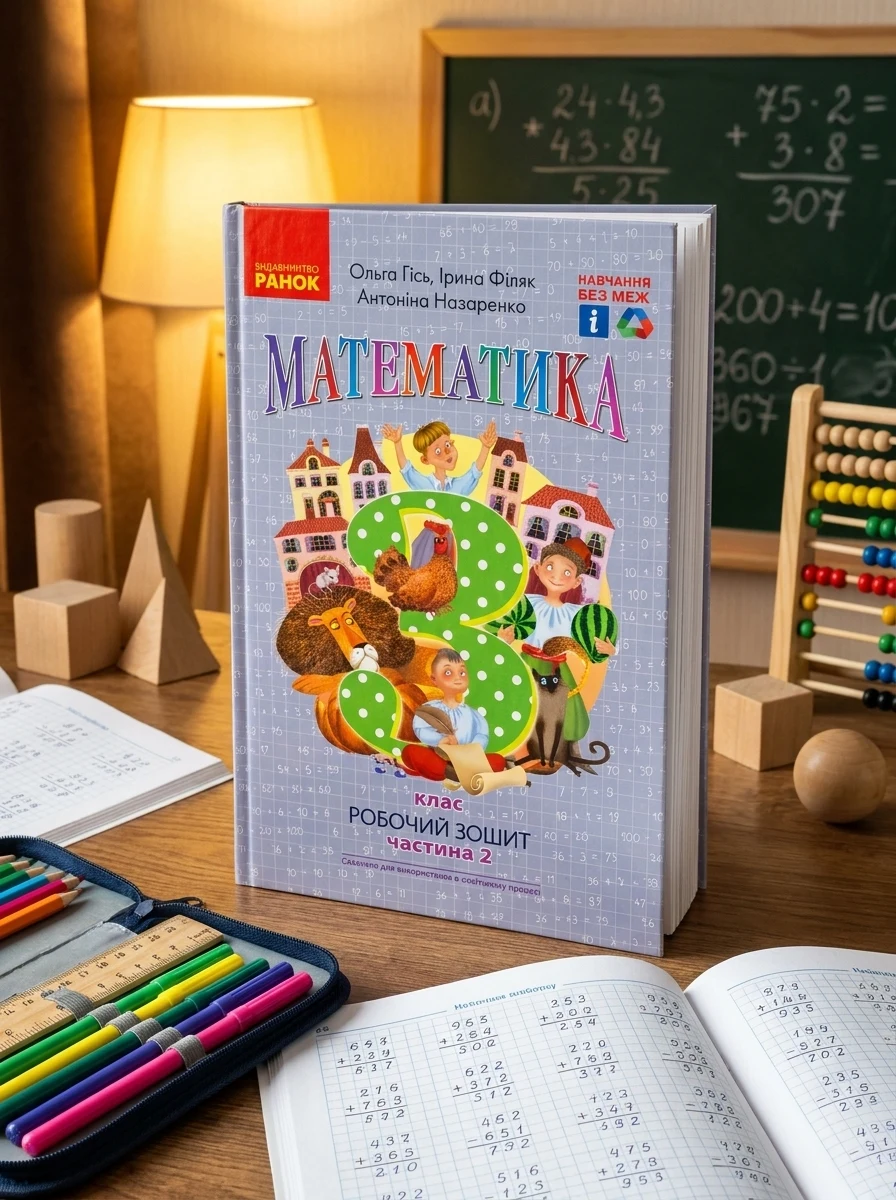 Математика. 3 клас. Робочий зошит до підручника О. Гісь, І. Філяк. У 2-х частинах. Частина 2 — фото 2