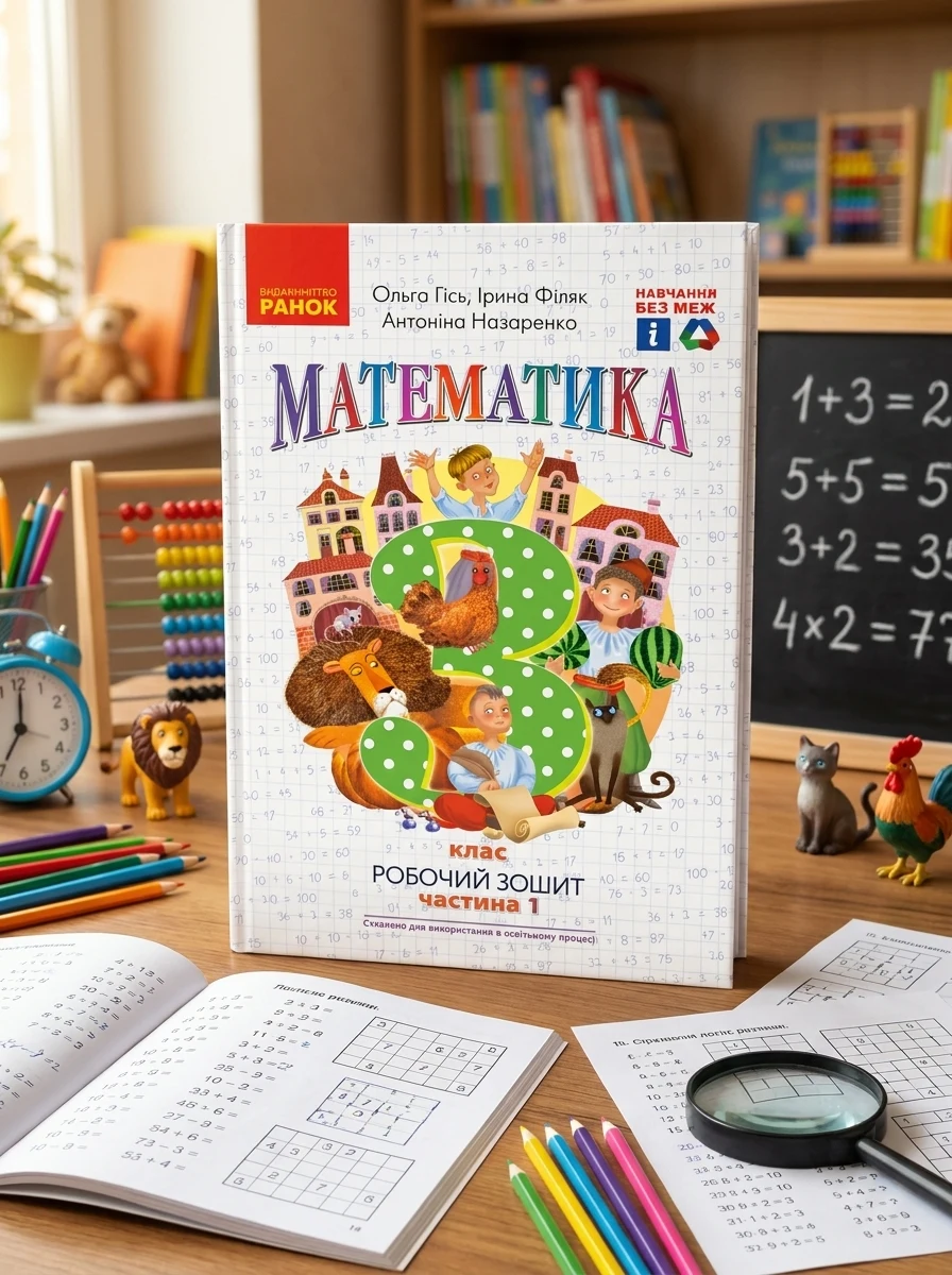 Математика. 3 клас. Робочий зошит до підручника О. Гісь, І. Філяк. У 2-х частинах. Частина 1 — фото 2
