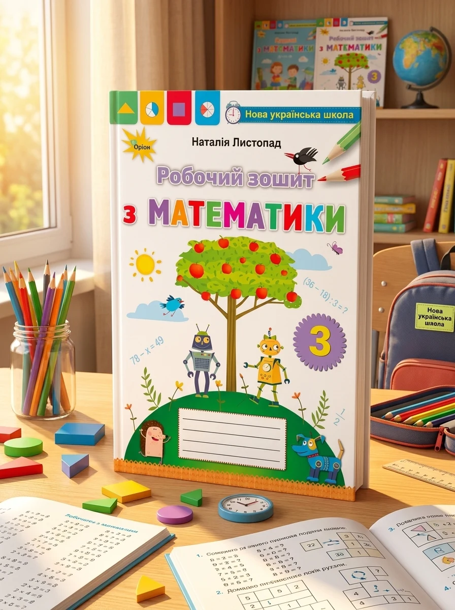 Математика 3 клас. Робочий зошит з математики — Дитяча література