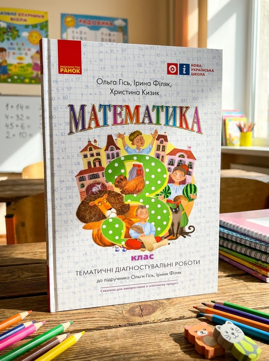 Математика. 3 клас. Тематичні діагностичні роботи до підручника Гісь О.М. Філяк І.В. — Вивчення мов