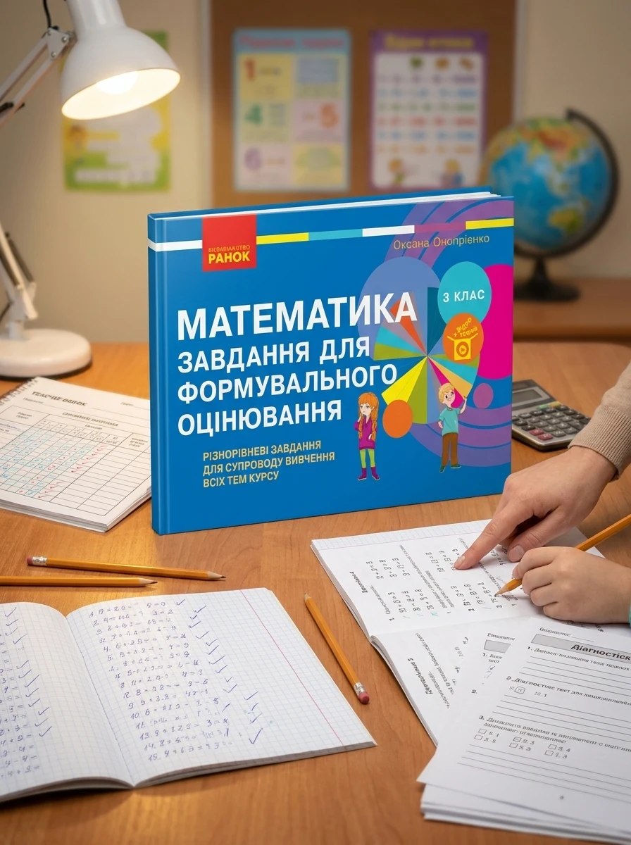 Математика. 3 клас. Завдання для формувального оцінювання — Дитяча література
