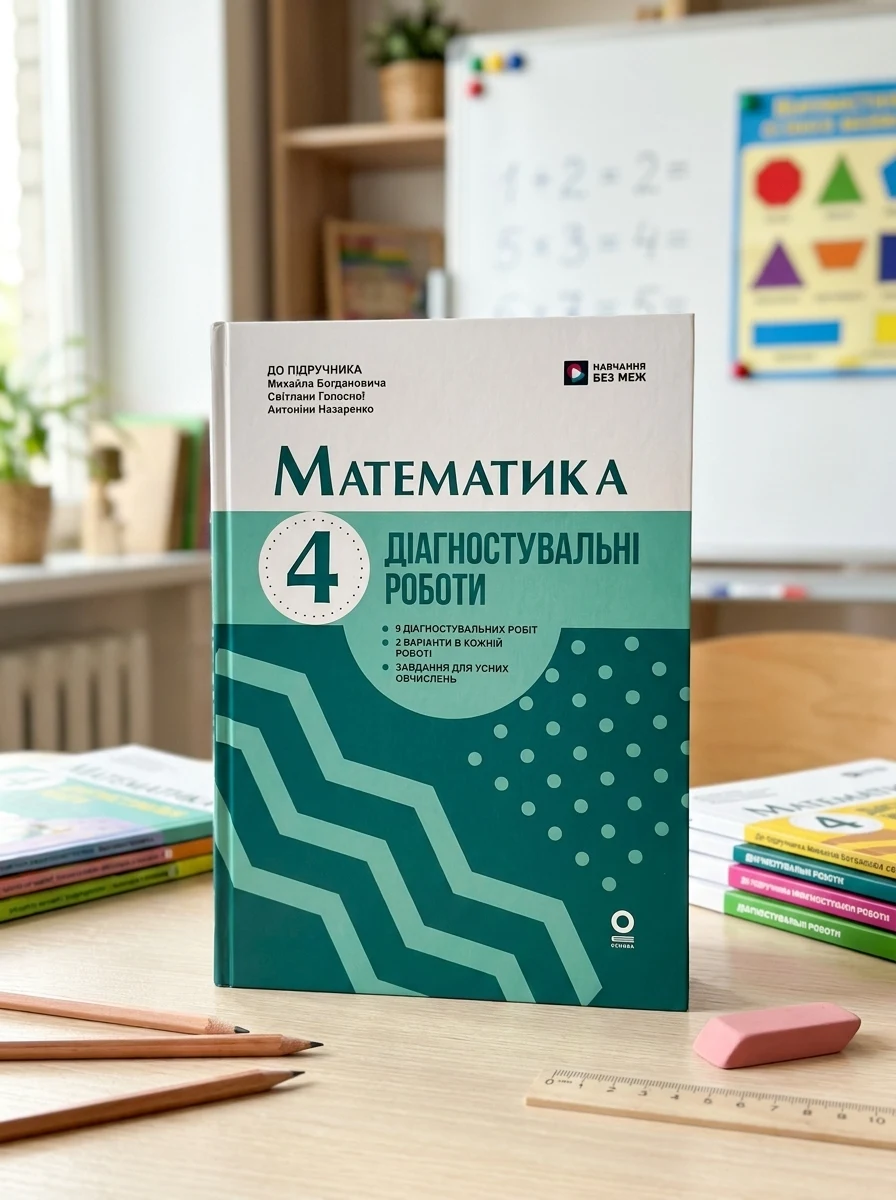 Математика. 4 клас. Діагностувальні роботи. До підручника М. Богдановича, С. Голосної, А. Назаренко