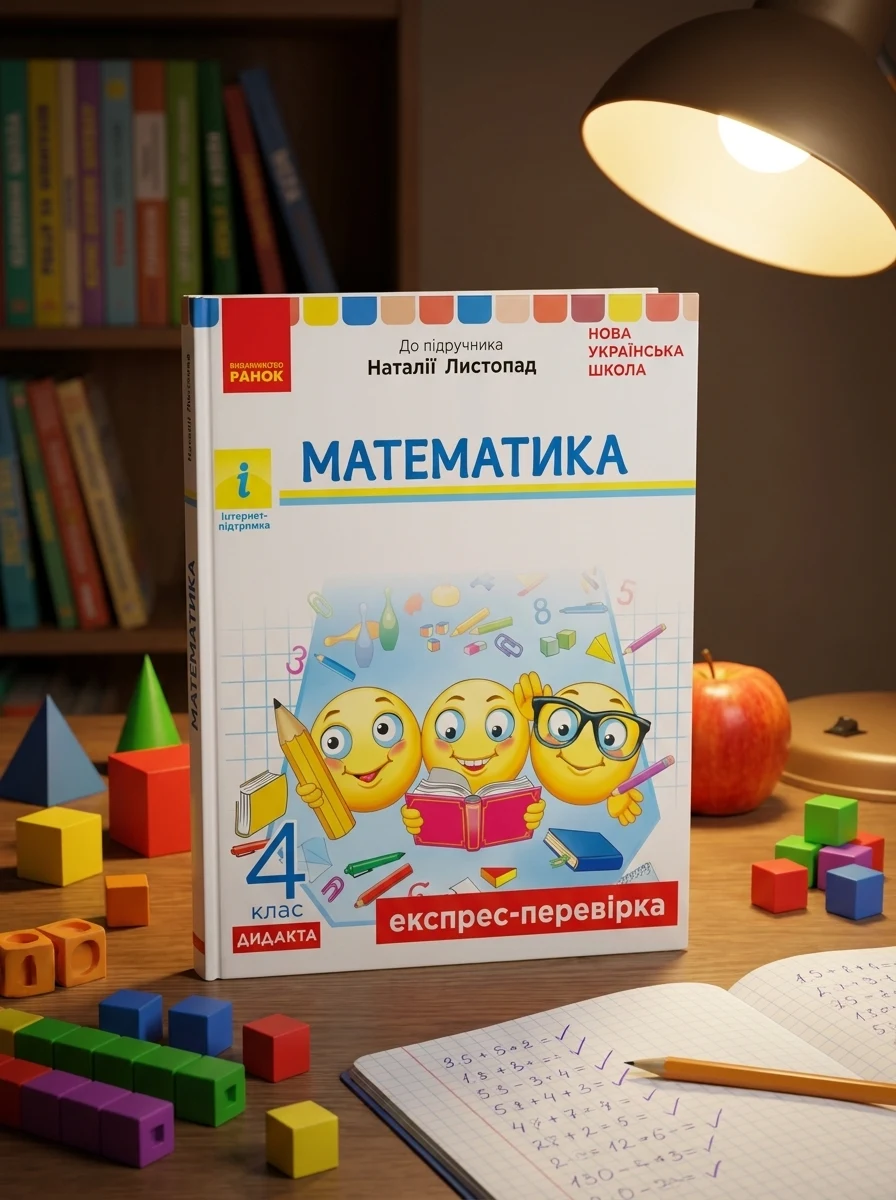Математика. 4 клас. Експрес-перевірка. Дидакта — Дитяча література
