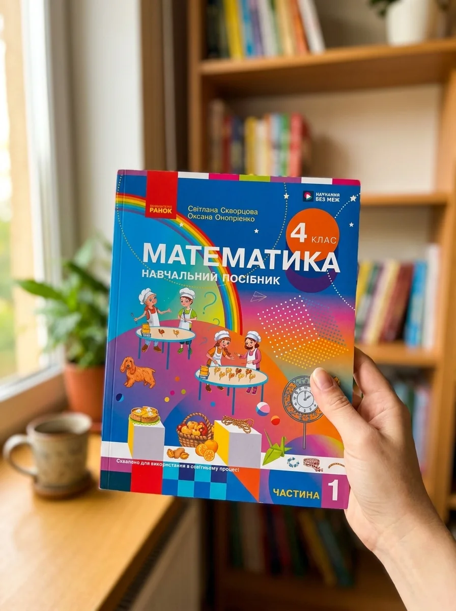 Математика. 4 клас. Навчальний посібник у 3-х частинах. Частина 1