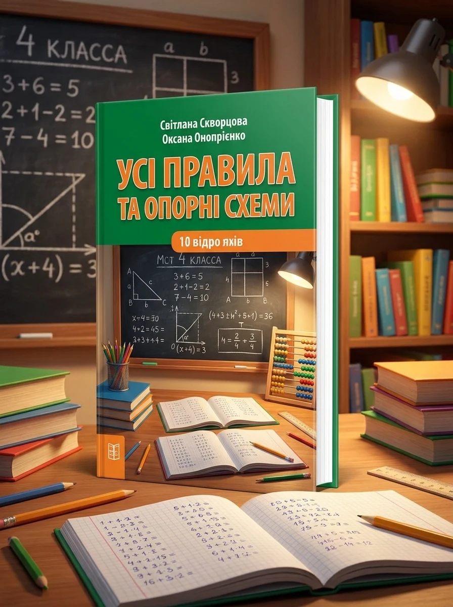 Математика. 4 клас. Навчальний посібник у 3-х частинах. Частина 1