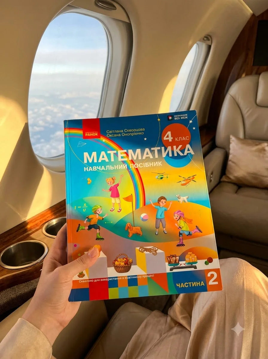 Математика. 4 клас. Навчальний посібник у 3-х частинах. Частина 2