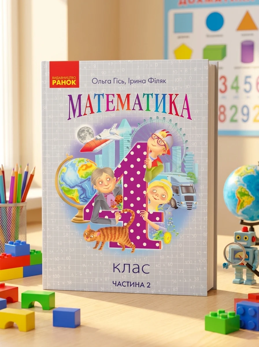 Математика 4 клас. Підручник. Частина 2 — Вивчення мов