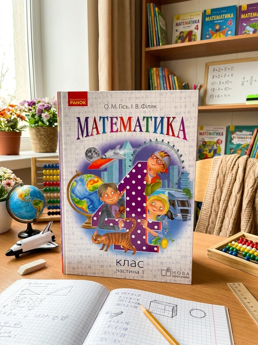 Математика. 4 клас. Підручник для ЗНЗ. У 3-х частинах. Частина 1